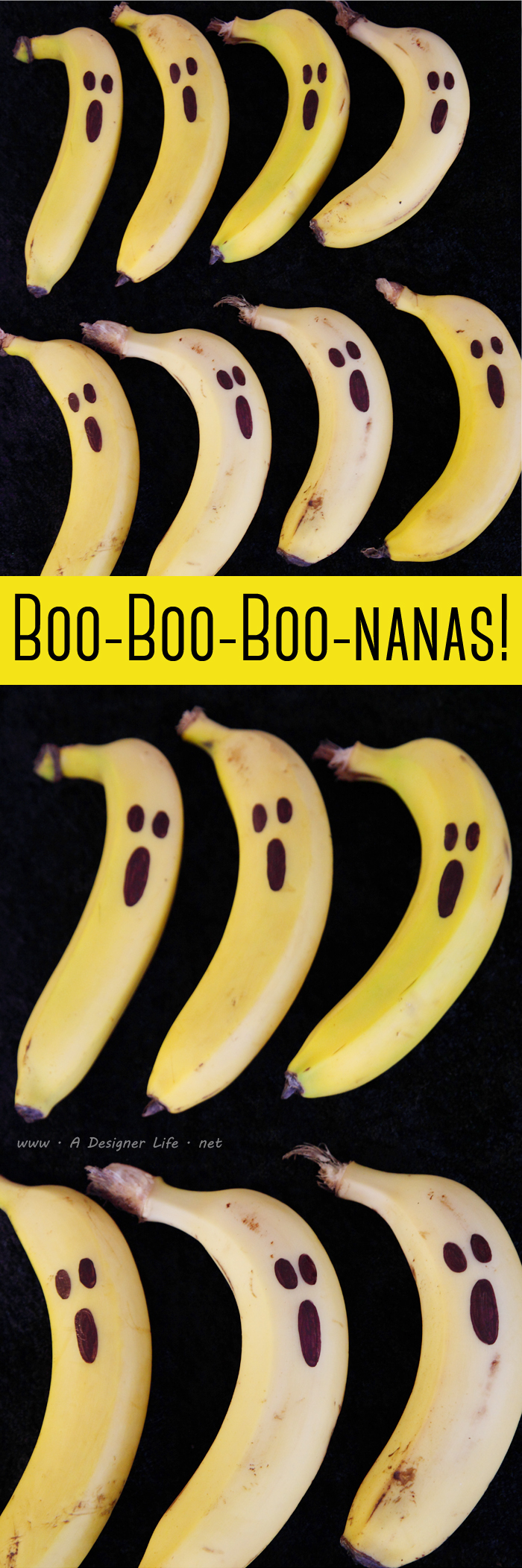 Boo-nanas! | 5 Easy Halloween Food Ideas