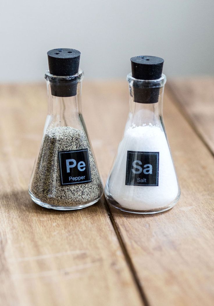 Elements salt and pepper shaker set #product_design