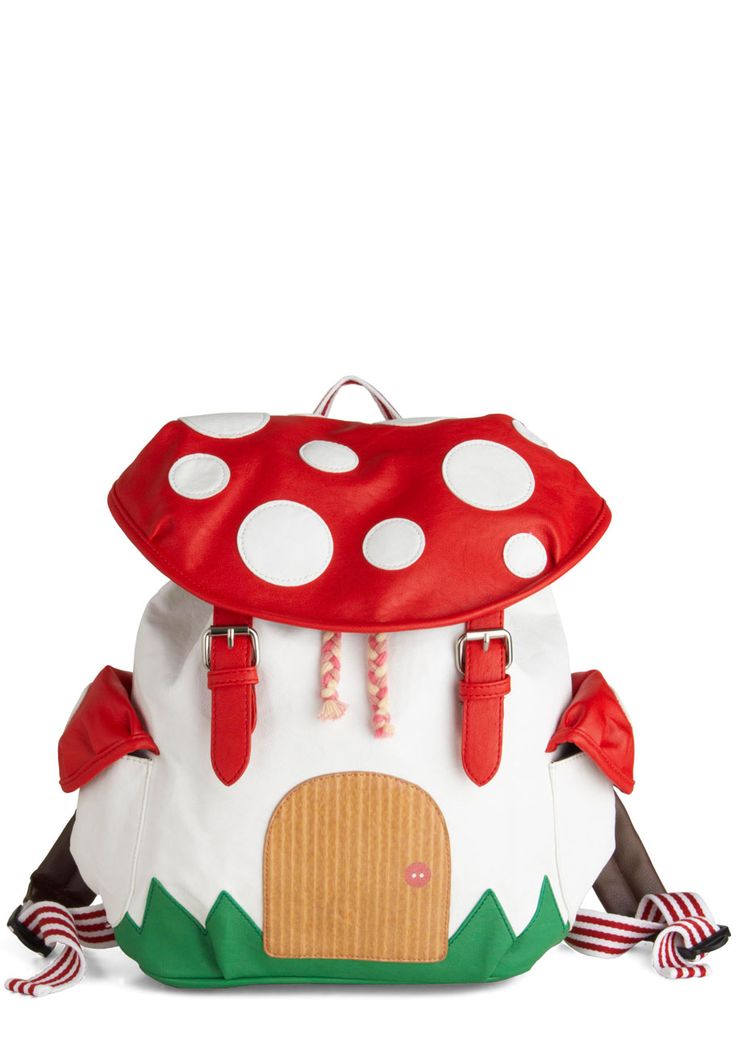 Cute mushroom backpack! #product_design