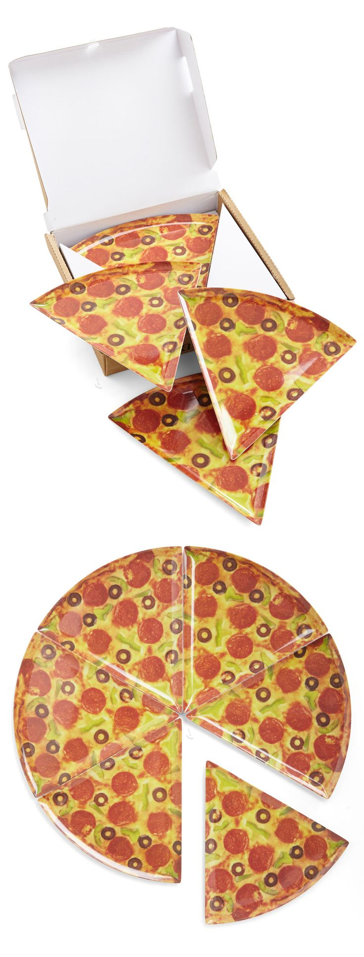 Pizza plates - fun! #product_design