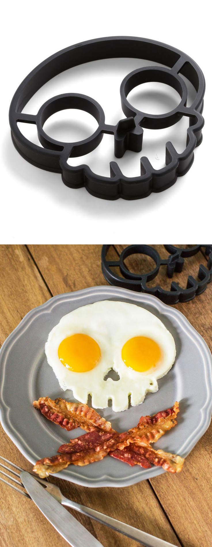 Skull egg mold - AWESOME! #product_design