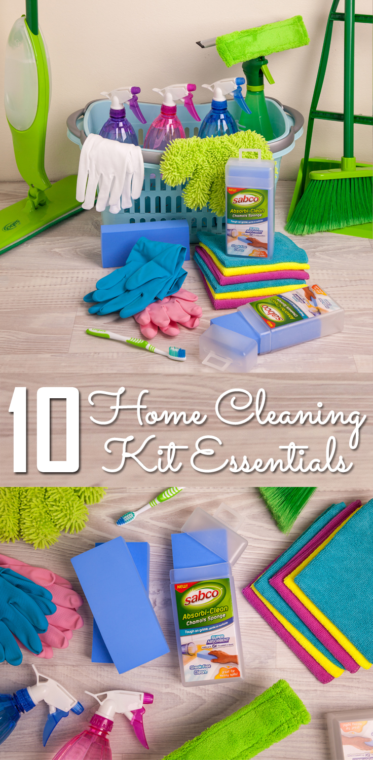 10 home cleaning kit essentials