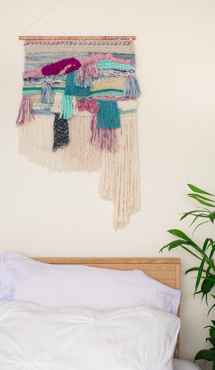 Modern Woven Wall Hanging Tapestry | Jade & Frankie